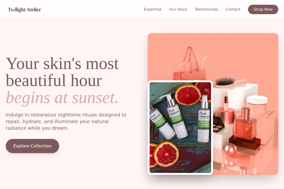 Evening Beauty Products