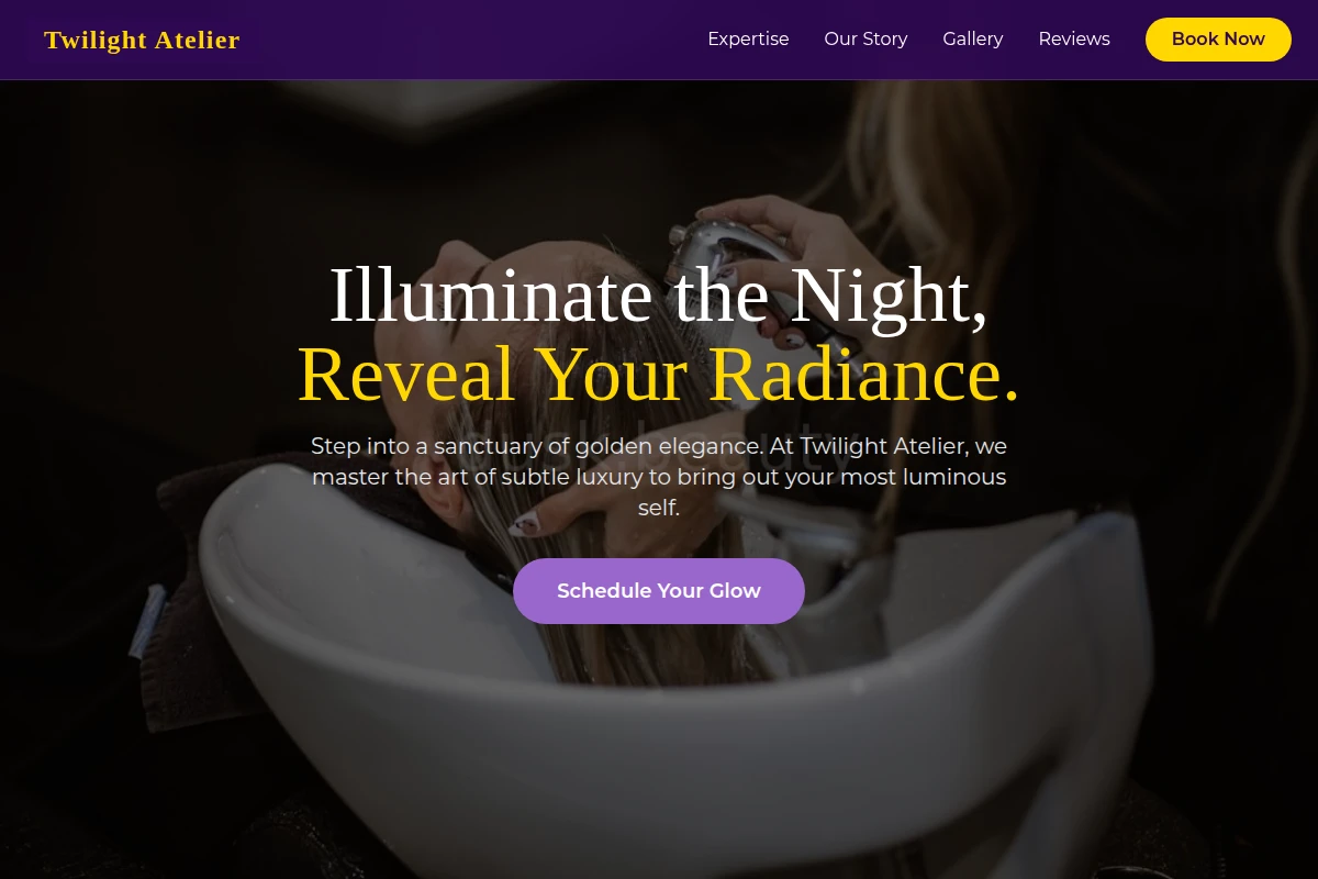 Gilded Beauty Salon