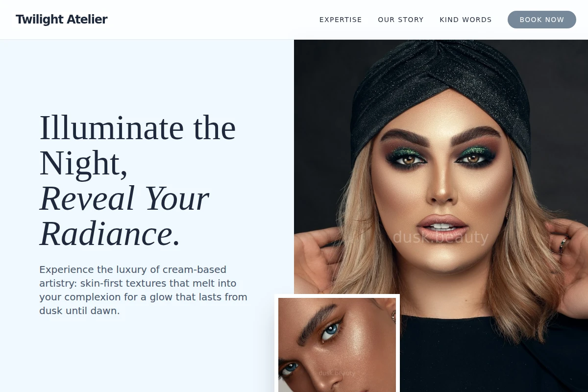 Cream Makeup Artist
