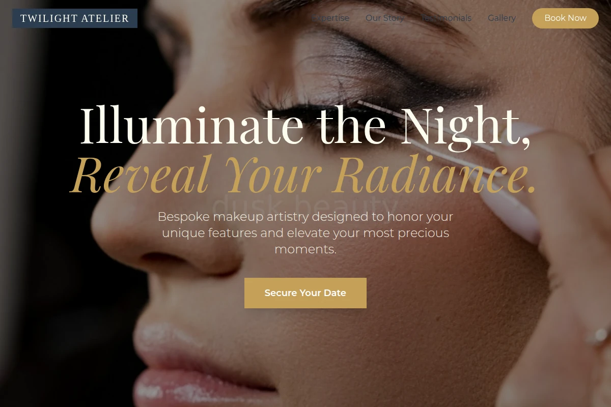 Gilded Makeup Artist